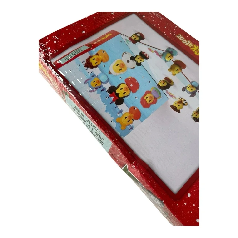 Disney Duckalooz Christmas Advent Calendar 24 Rubber Duck Figures Toy New 2025